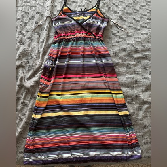 Athleta havannah rainbow stripe sun dress - Picture 2 of 3